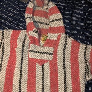 Baja joe hoodie drug rug pullover sweatshirt